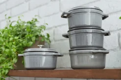 Discount La Cocotte Cocotte 16 cm/1,25 L, Grafitgrå Gryder Og Kasseroller