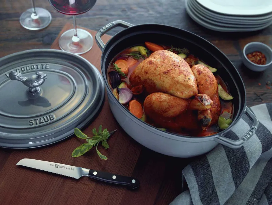 Staub La Cocotte Cocotte 37 cm/8 L, Grafitgrå