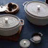Hot La Cocotte Cocotte 33 cm/6,75 L, White Truffle Gryder Og Kasseroller