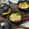 Clearance La Cocotte Mini Cocotte 10 cm/0,25 L, Sort Gryder Og Kasseroller