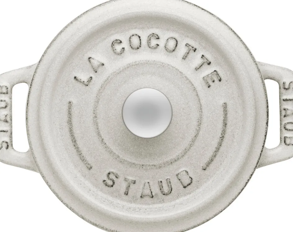 Outlet Staub La Cocotte Minigryde 10 cm/0,25 L, Hvid Trøffel
