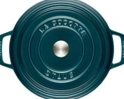 Hot Staub La Cocotte Støbejernsgryde 24 cm/3,8 L, La-Mer