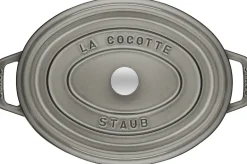 Staub La Cocotte Støbejernsgryde 31 cm/5,5 L, Grafitgrå