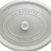 New Staub La Cocotte Støbejernsgryde 27 cm/3,2 L, Hvid Trøffel
