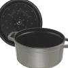 Hot Staub La Cocotte Støbejernsgryde 14 cm/0,8 L, Grafitgrå