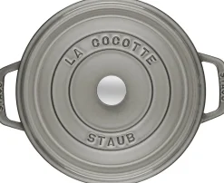 Hot Staub La Cocotte Støbejernsgryde 14 cm/0,8 L, Grafitgrå