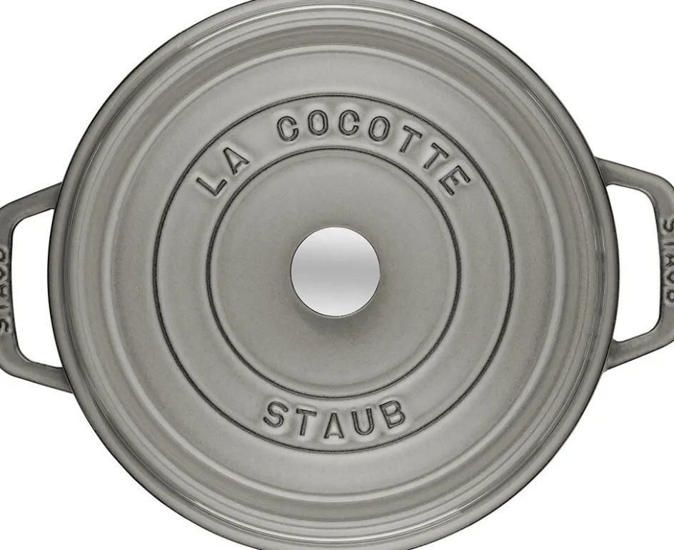Hot Staub La Cocotte Støbejernsgryde 14 cm/0,8 L, Grafitgrå