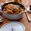 Sale La Cocotte Støbejernsgryde 37 cm/8 L, Hvid Trøffel Gryder Og Kasseroller