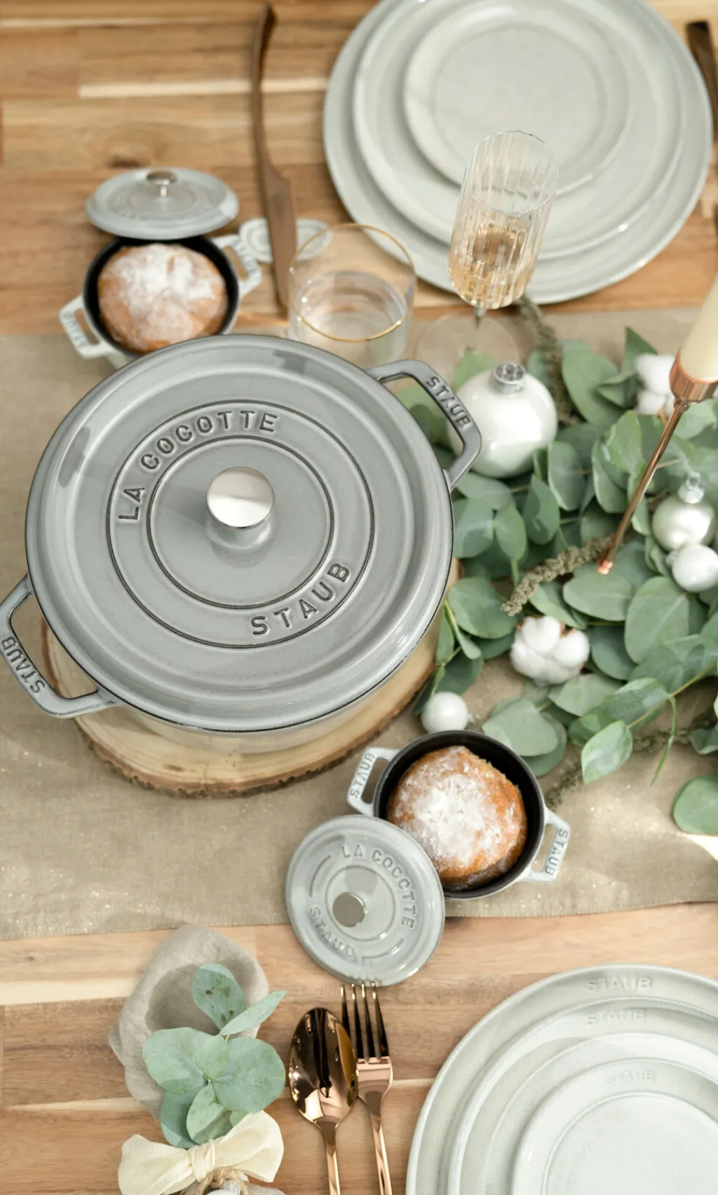 Staub Gryder Og Kasseroller > La Cocotte Støbejernsgryde 26 cm/5,2 L,