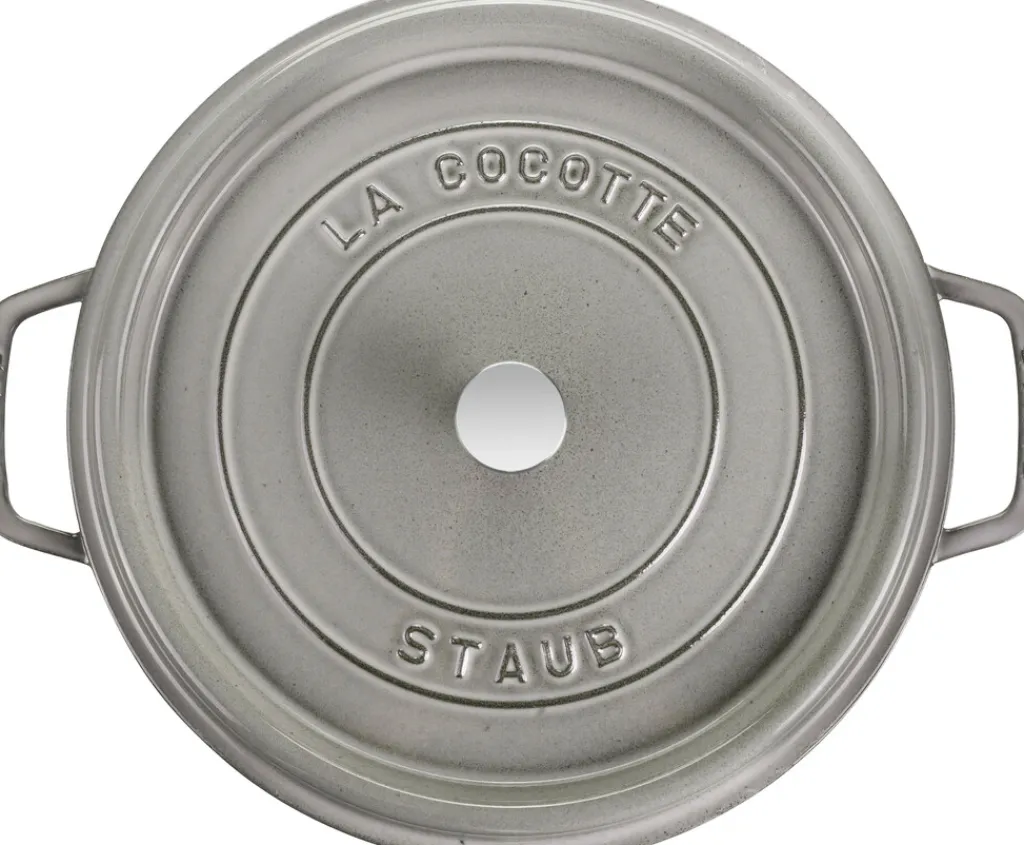 Staub Gryder Og Kasseroller > La Cocotte Støbejernsgryde 30 cm/8,4 L, Grafitgrå
