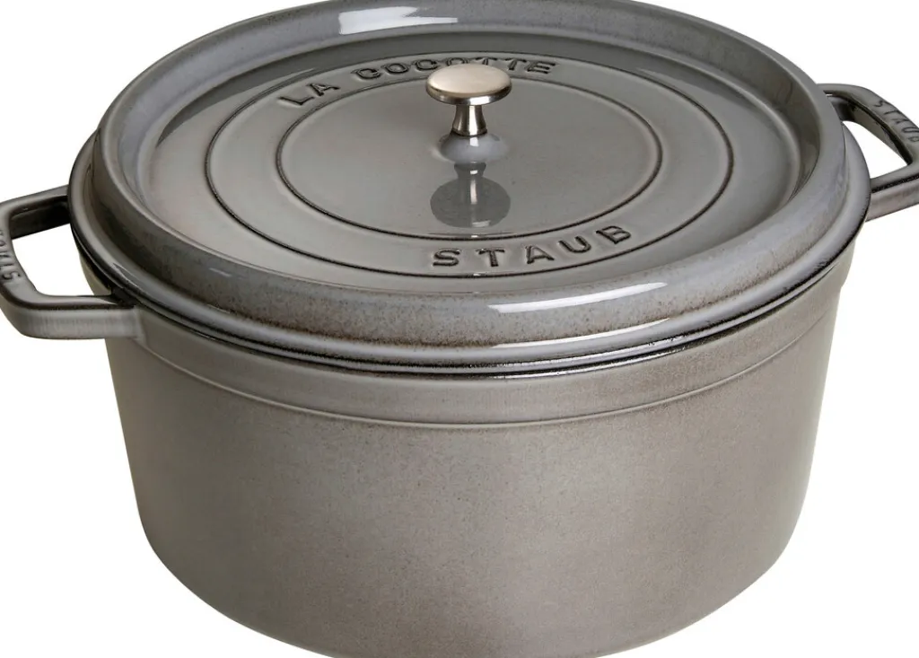 Staub Gryder Og Kasseroller > La Cocotte Støbejernsgryde 30 cm/8,4 L, Grafitgrå