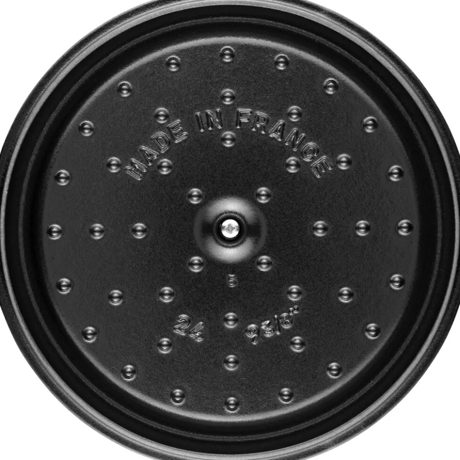 Outlet Staub La Cocotte Støbejernsgryde 18 cm/1,7 L, Hvid Trøffel