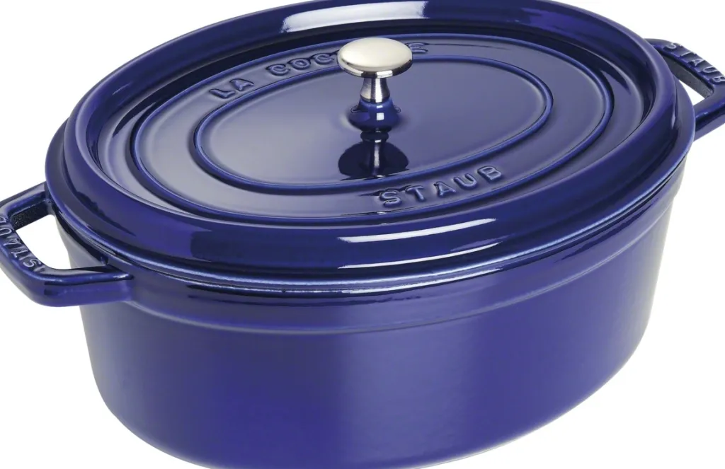 Staub Gryder Og Kasseroller > Oval Støbejernsgryde 31 cm/5,5 L,