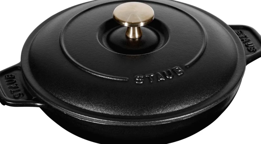 Staub Spisestue|Fade > Ovnfast Fad m. Låg 20 cm, Sort