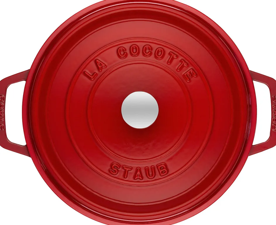 Staub Rund Støbejerngryde 18 cm/1,7 L, Rød