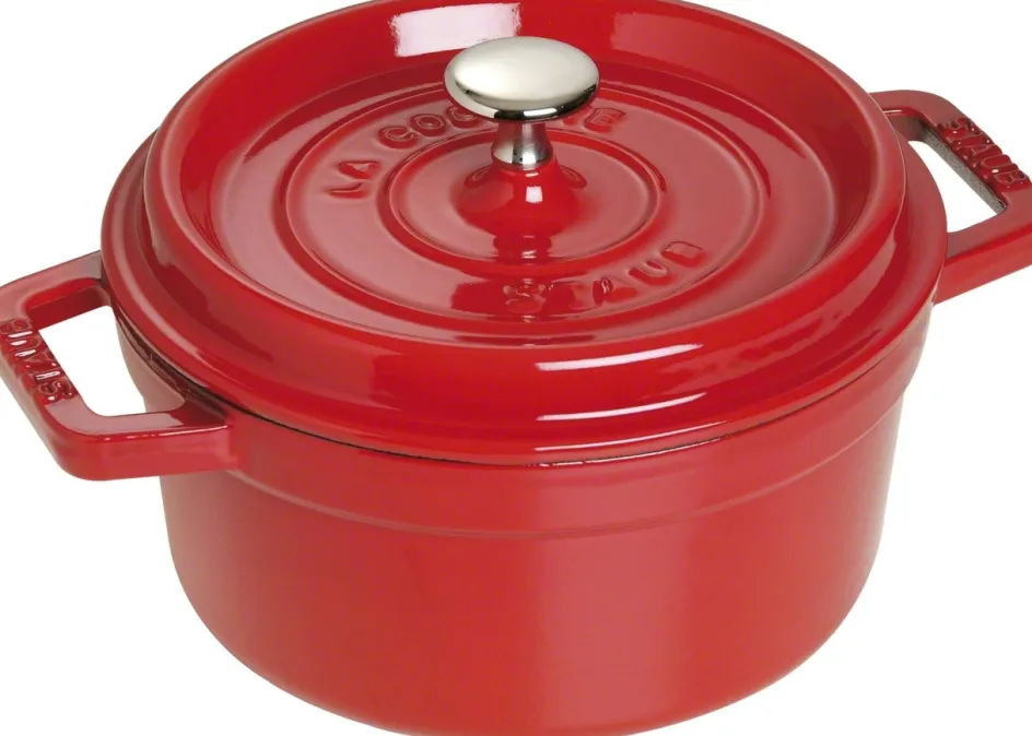 Staub Rund Støbejerngryde 18 cm/1,7 L, Rød