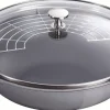 Outlet Specialties Wok m. Glaslåg 30 cm, Grafitgrå Pander
