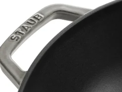 Outlet Specialties Wok m. Glaslåg 30 cm, Grafitgrå Pander