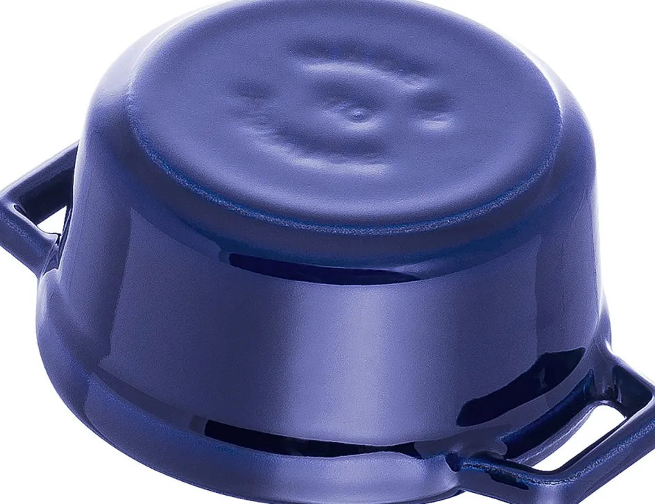Discount Staub Støbejerngryde Ø10 cm/0,25 L, Mørkeblå