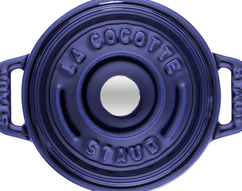Discount Staub Støbejerngryde Ø10 cm/0,25 L, Mørkeblå