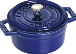 Discount Staub Støbejerngryde Ø10 cm/0,25 L, Mørkeblå