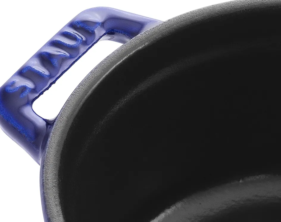 Discount Staub Støbejerngryde Ø10 cm/0,25 L, Mørkeblå
