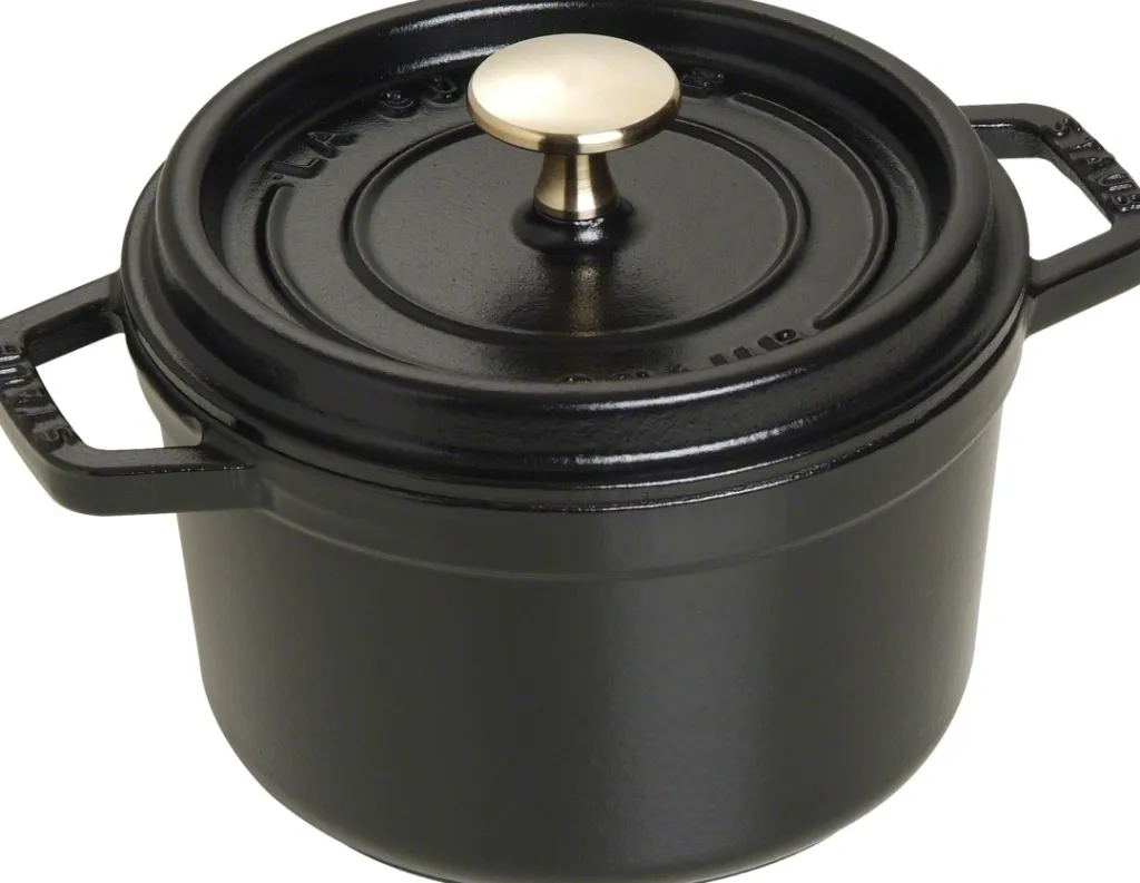 Staub Gryder Og Kasseroller > Støbejerngryde Ø16 cm/1,2 L, Sort