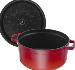 Outlet Staub Støbejerngryde Ø24 cm/3,8 L, Rød