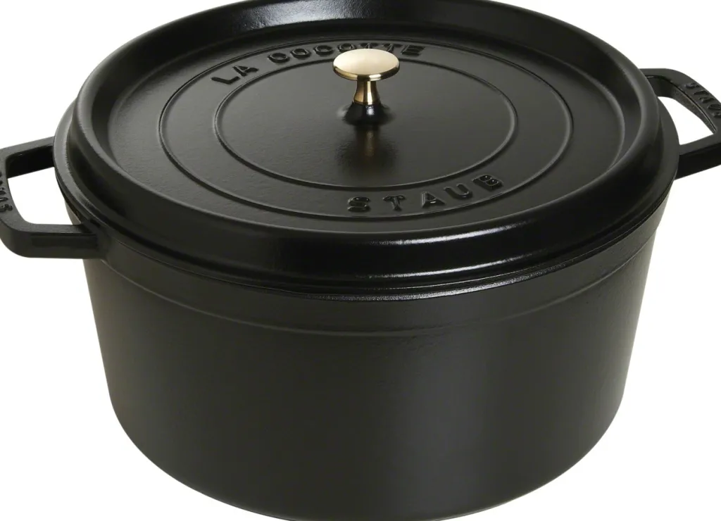 Staub Gryder Og Kasseroller > Støbejerngryde Ø34 cm/12,6 L, Sort
