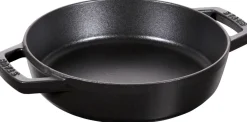 Støbejernpande 20 cm, Sort Pander