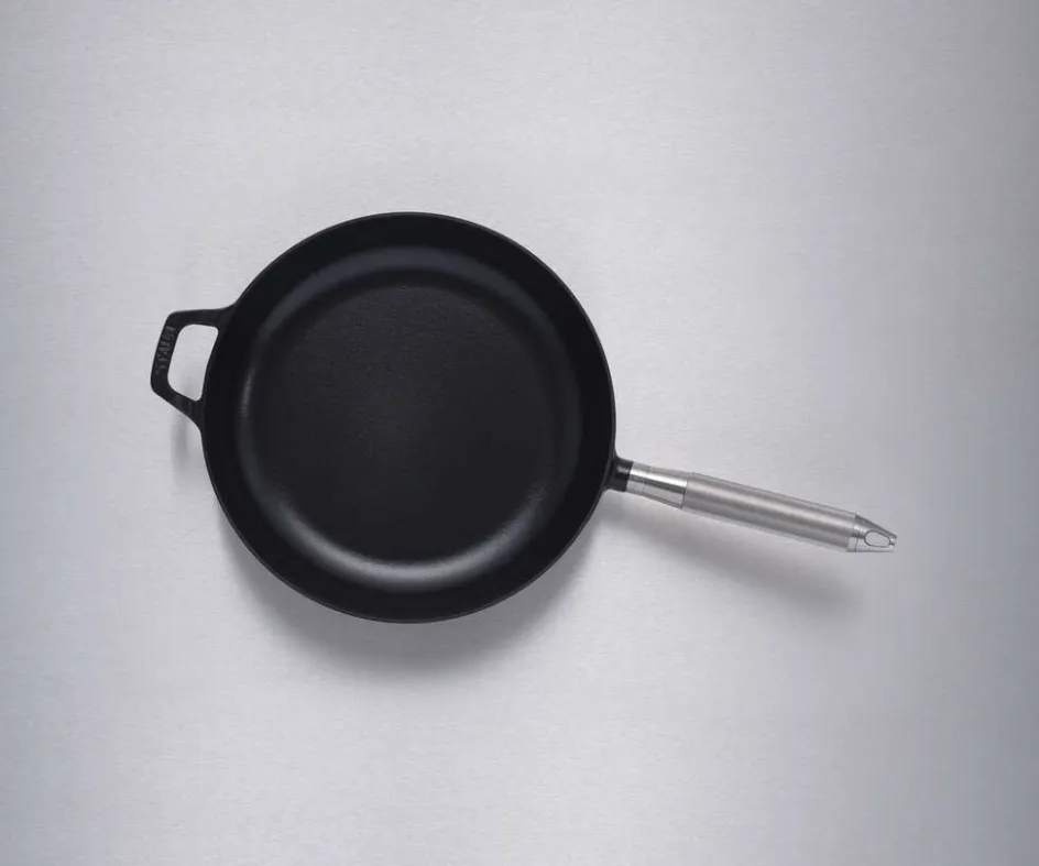 Outlet Staub Støbejernspande 28 cm, Sort/Krom