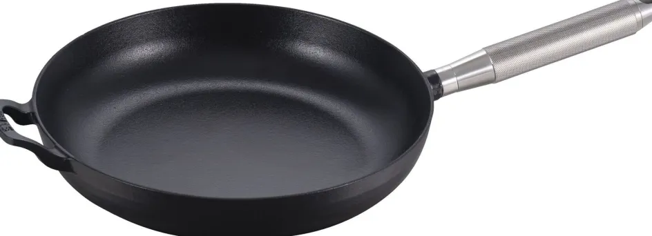 Outlet Staub Støbejernspande 28 cm, Sort/Krom