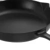 Online Støbejernspande m. Håndtag Ø26 cm, Sort Pander