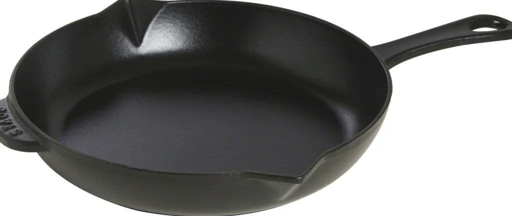 Online Støbejernspande m. Håndtag Ø26 cm, Sort Pander