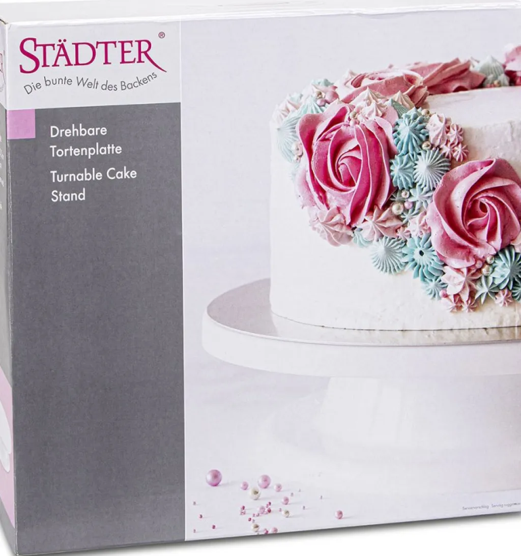 Best Drejeligt Kagefad Ø27,5 cm, Hvid Spisestue|Fade