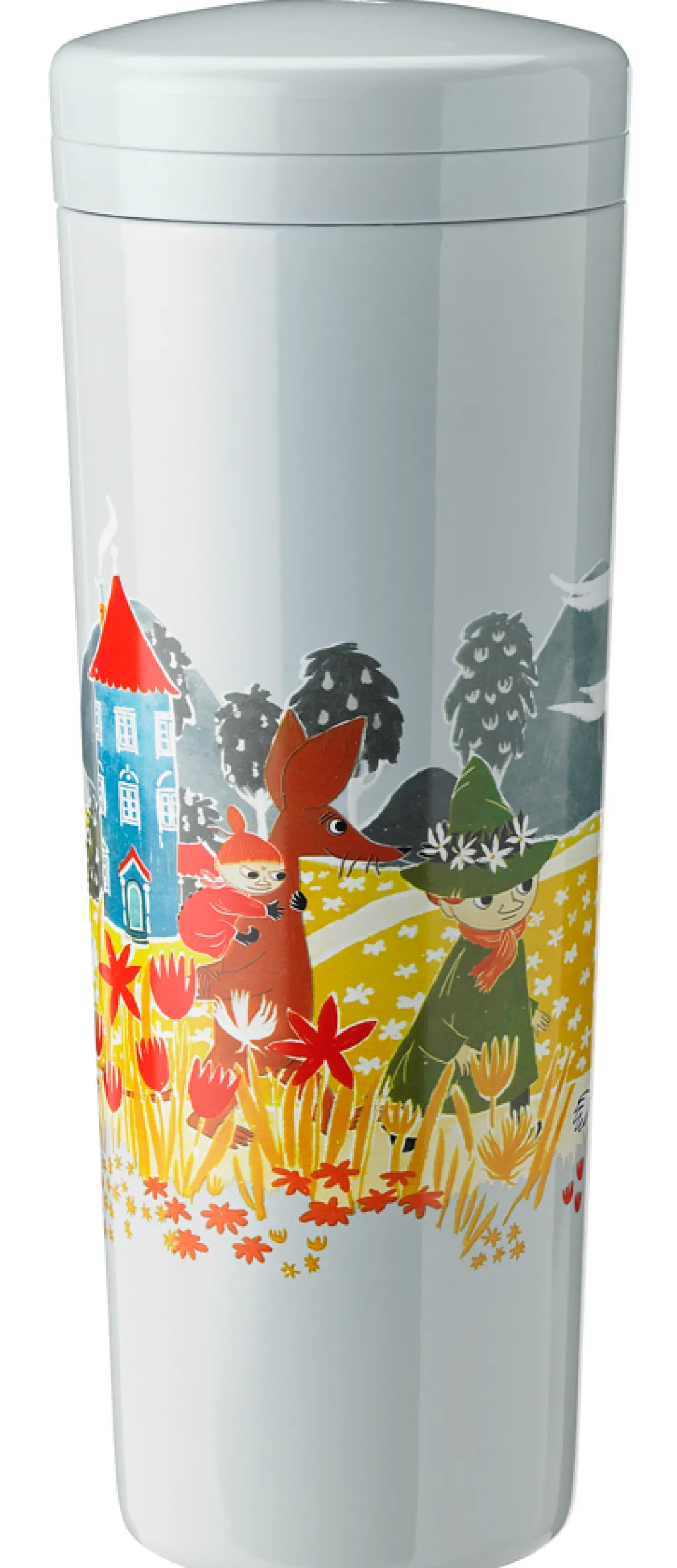 New Carrie Mumi Termoflaske 0,5 L, Moomin Sky Termoflasker Og Drikkedunke|Opbevaring Til Køkkenet