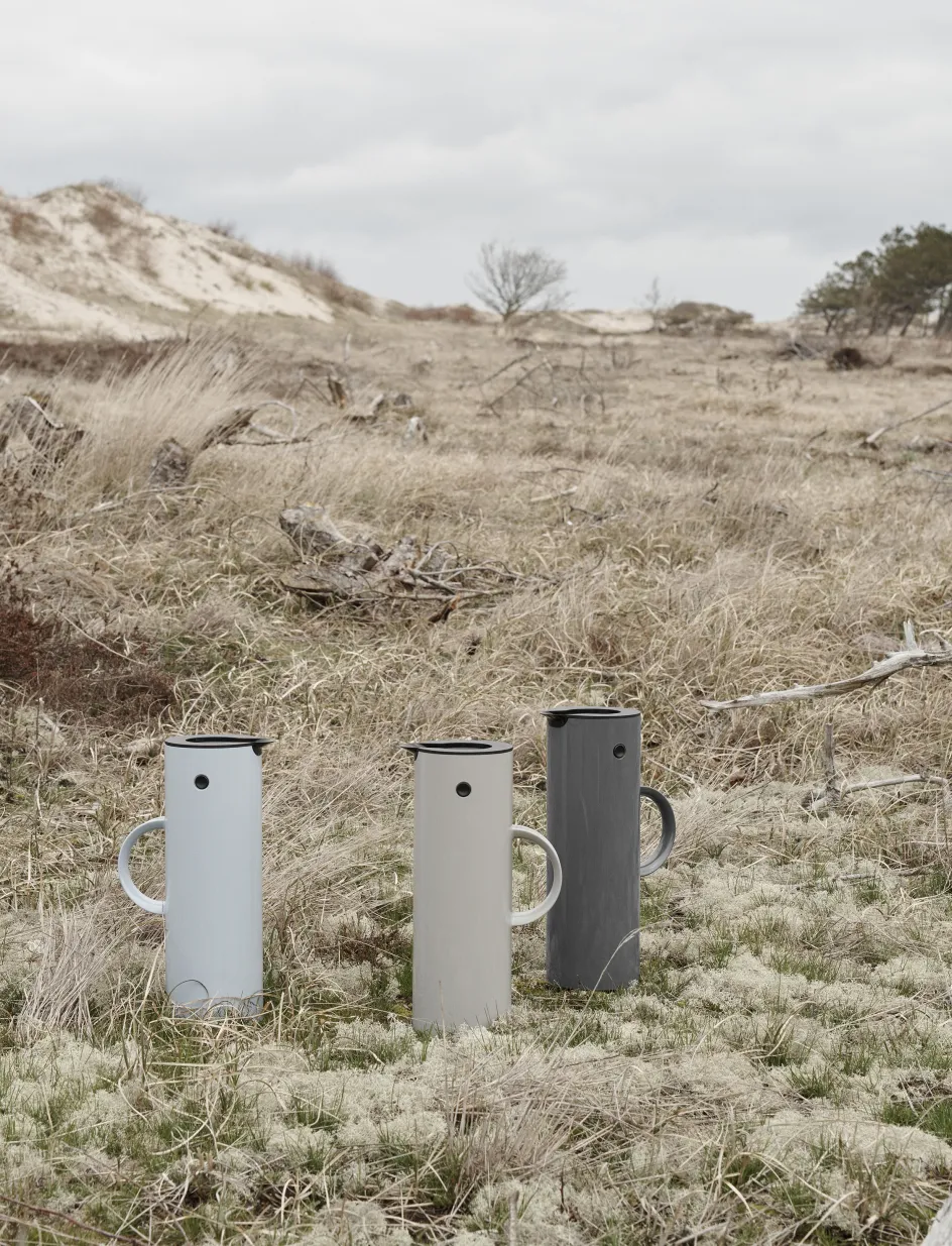 Online Stelton EM77 Termokande 1 L, Light Grey
