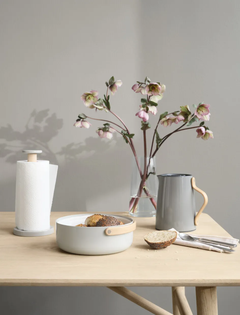 Discount Stelton Emma Køkkenrulleholder H28 cm, Grå
