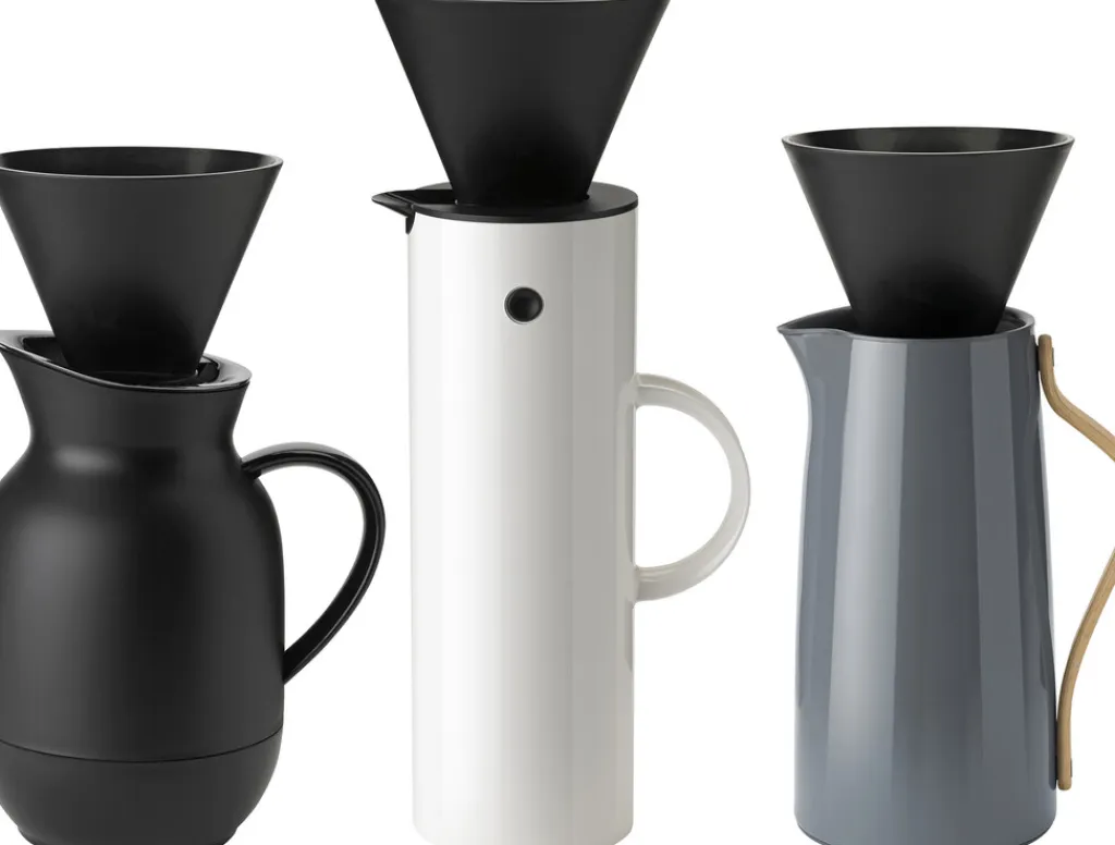 Hot Kaffetragt til Termokande, Sort Tilbehør Til Kaffe Og Te