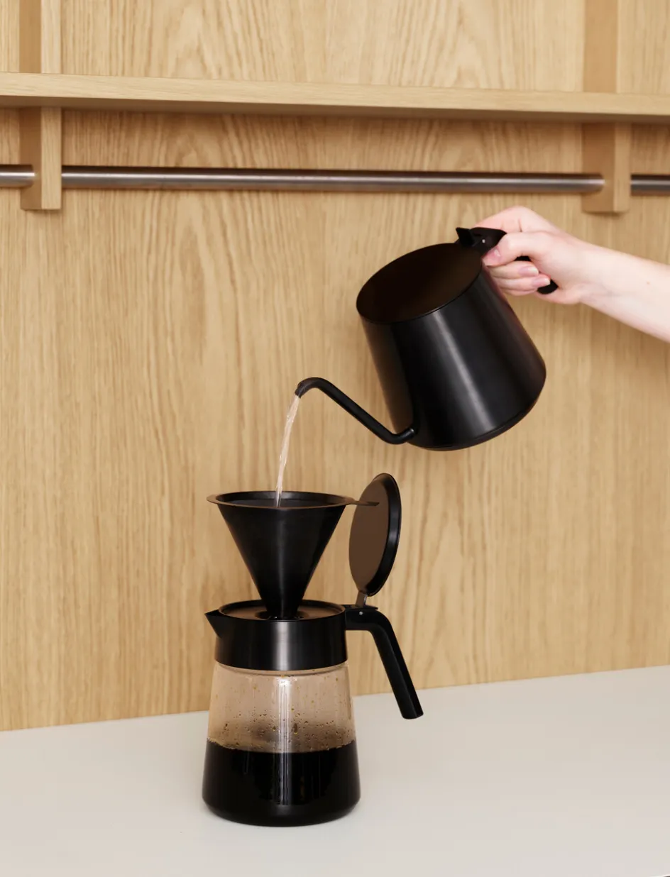 Discount Stelton Nohr Gooseneck Kedel 1 L, Black Metallic