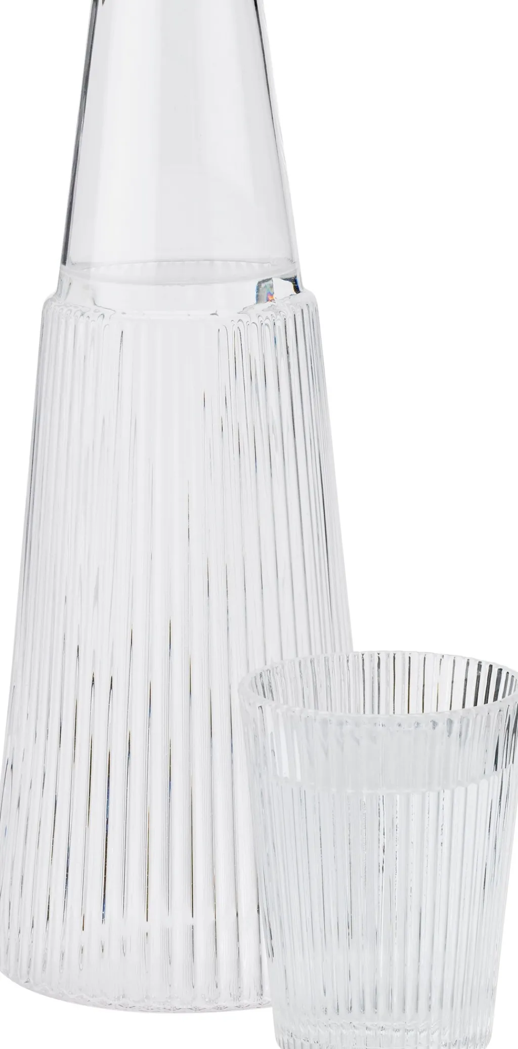 Stelton Karafler > Pilastro Karaffel m. Glas 1 L, Klar