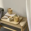 Discount Stelton Solis Olielampe H10 cm, Messing