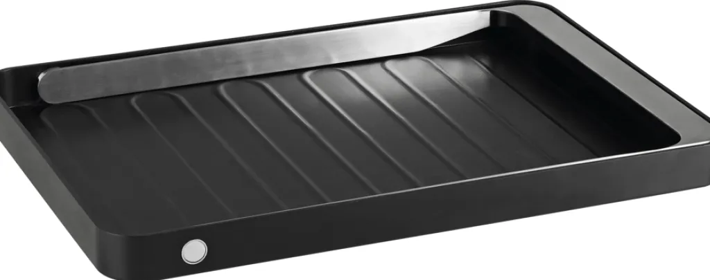Online Take Away Serveringsbakke 46 cm, Sort/Stål Serveringsbakker|Stue