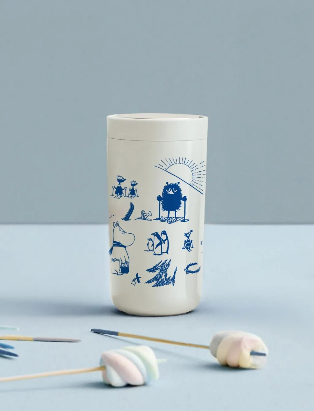 Stelton Termoflasker Og Drikkedunke|Opbevaring Til Køkkenet > To Go Click Mumi Termokop 0,2 L,