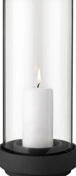 Sale Hurricane Bloklysestage H28,5 cm, Sort Bloklysestager