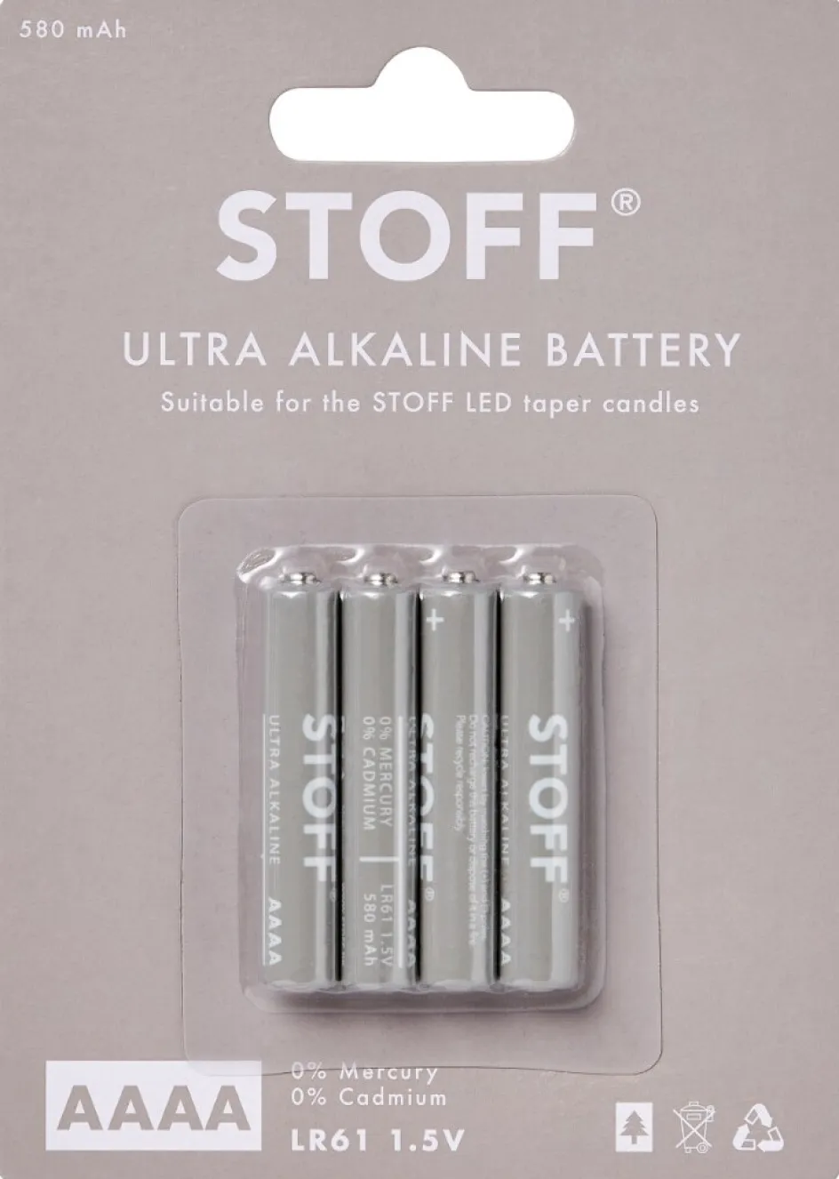 Sale Stoff Nagel AAAA Batterier 4 stk.