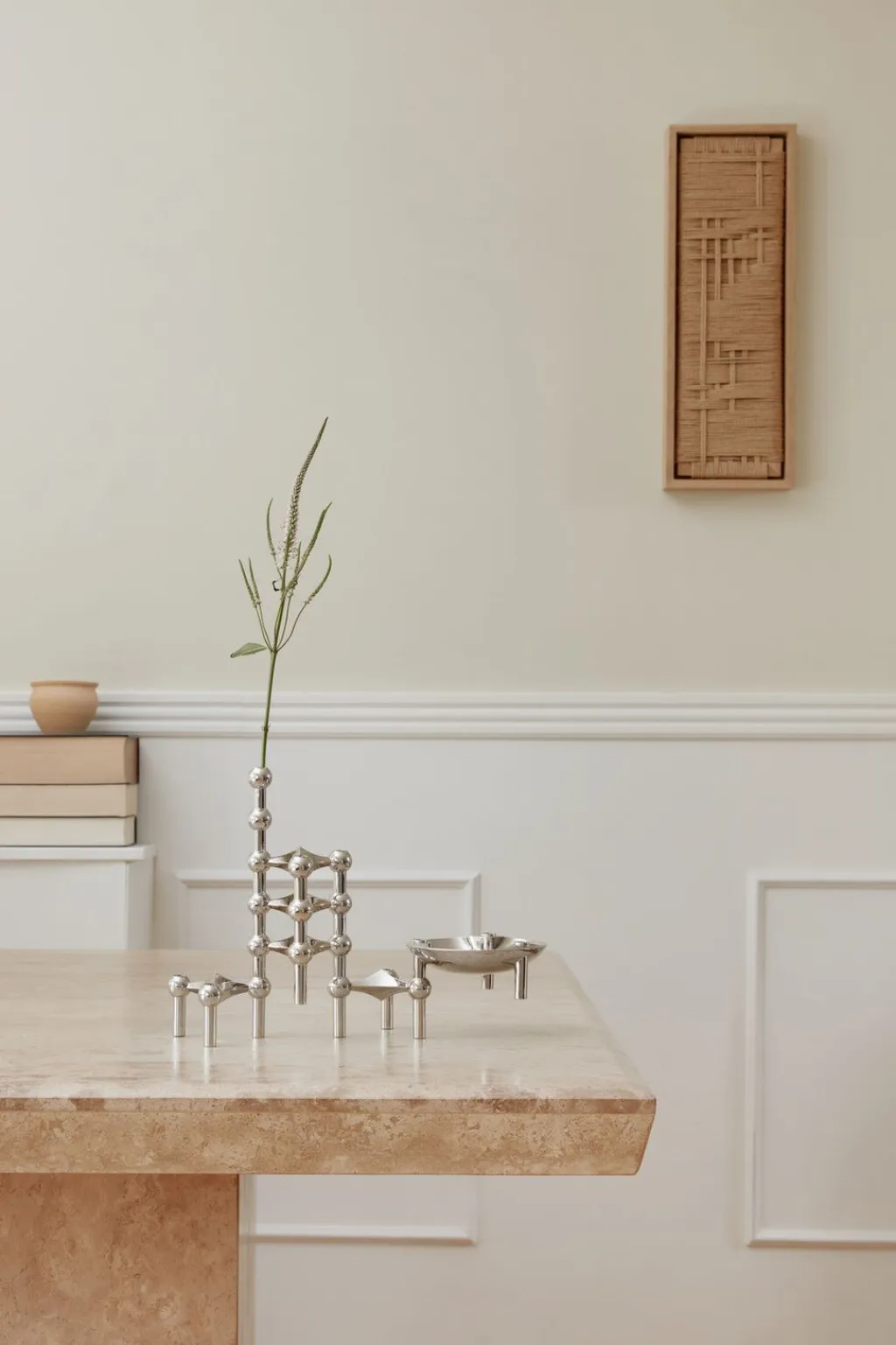 Stoff Nagel Stue|Lysestager > Vase H10 cm,