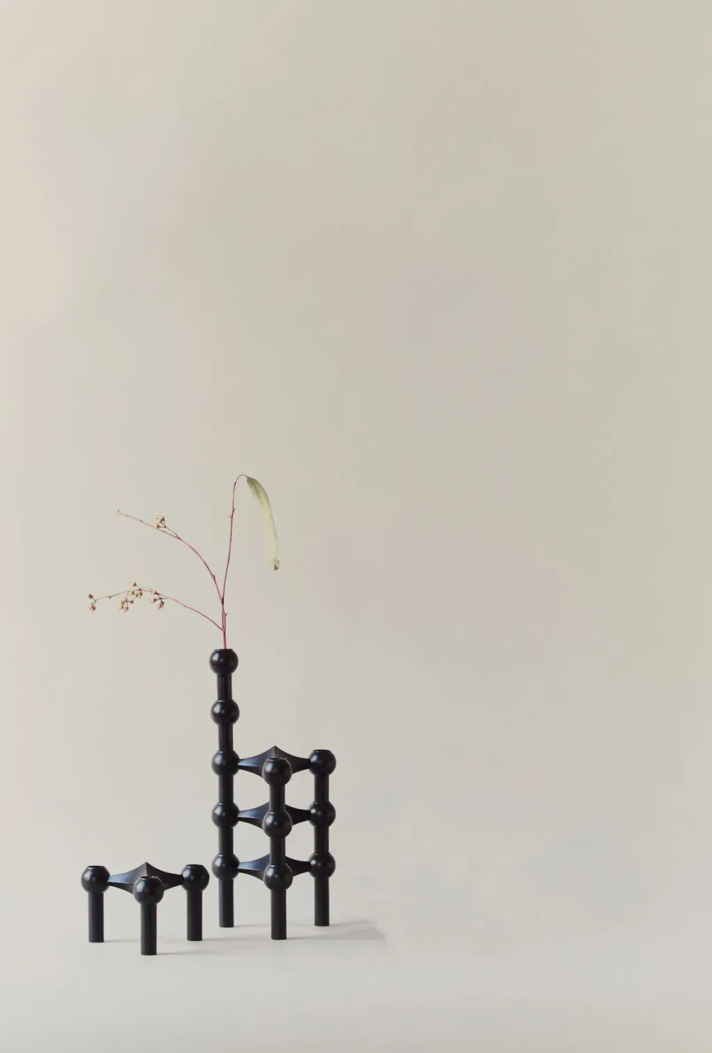 New Vase H10 cm, Stue|Lysestager