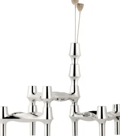 Clearance Stoff Nagel BMF Vase, Krom