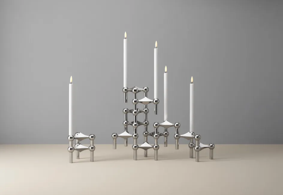 Online Stoff Nagel Kertelys by Uyuni Lighting LED 2 stk 20 cm, Hvid